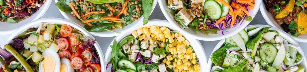 Frische knackige Salate